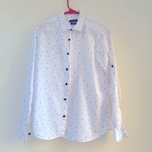LCW Casual - Mens button down shirt(white). Size - M